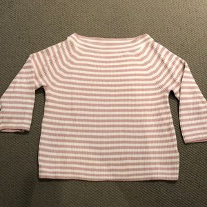 BNWOT JCrew Cotton sweater. 3/4 sleeve,Perfect!